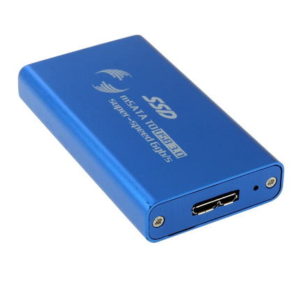 Estuche para disco duro de estado sólido SSD mSATA de 6 Gb/s a USB 3.0
