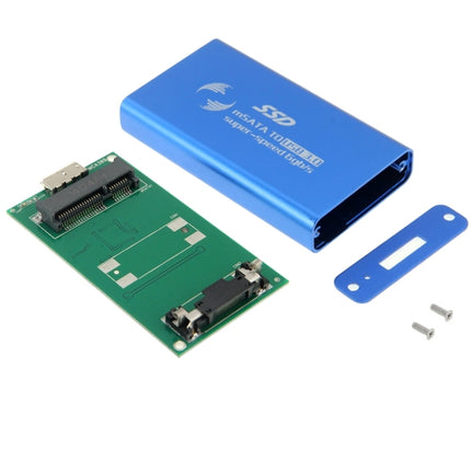 Estuche para disco duro de estado sólido SSD mSATA de 6 Gb/s a USB 3.0