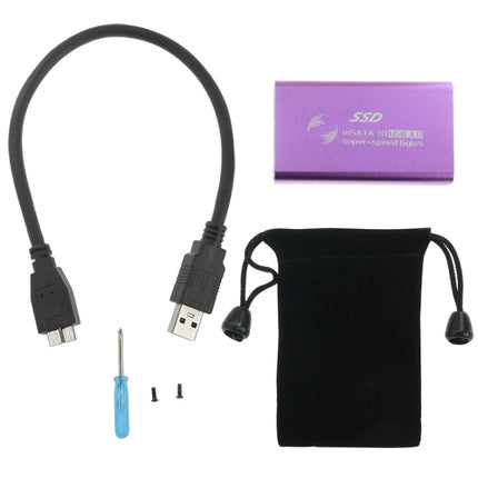6 Gb/s mSATA Solid State Disk SSD auf USB 3.0 Festplattengehäuse