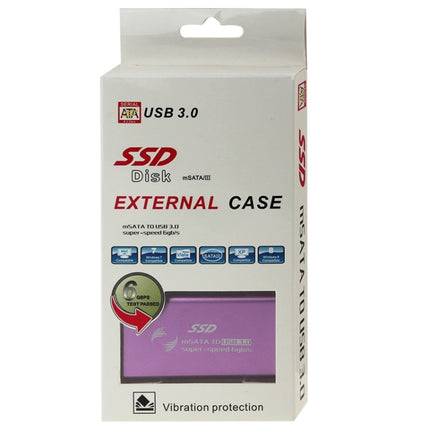 6 Gb/s mSATA Solid State Disk SSD auf USB 3.0 Festplattengehäuse