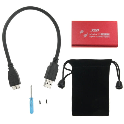 6 Gb/s mSATA Solid State Disk SSD auf USB 3.0 Festplattengehäuse