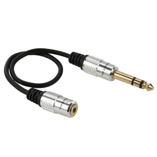 6.35mm Male to 3.5mm Female Audio Adapter Cable, Length: 30cm, 6.35mm Male to 3.5mm Female