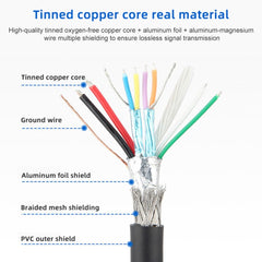 5 Pin Motherboard Female Header to USB 2.0 Male Adapter Cable, Length: 50cm, 5 Pin Motherboard to USB