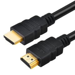 1.8m HDMI 19 Pin Male to HDMI 19Pin Male cable, 1.3 Version, Support HD TV / Xbox 360 / PS3 etc (Black + Gold Plated), Gold Plated HDMI, Length: 1.8m