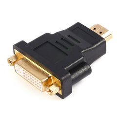 Gold Plated HDMI 19 Pin Male to DVI Female Adapter, HDMI Male to DVI 24+1Pin Female, HDMI Male to DVI 24+5Pin Female