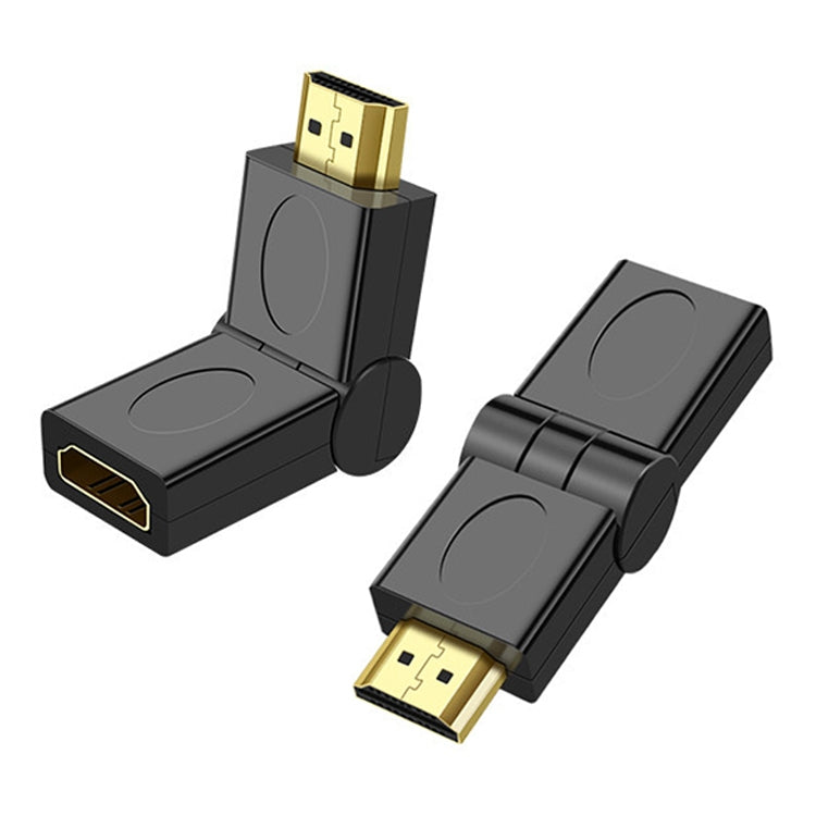 HDMI 19 Pin Male to HDMI 19Pin Female SWIVEL (180 Degree) Adaptor (Gold Plated), HDMI Male to Female (Gold Plated)