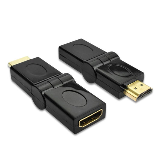 HDMI 19 Pin Male to HDMI 19Pin Female SWIVEL (180 Degree) Adaptor (Gold Plated), HDMI Male to Female (Gold Plated)