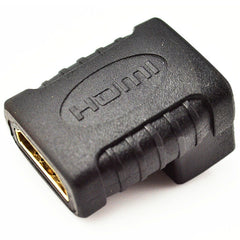 HDMI Angle Coupler (Female to Female) - 90 Degree (Gold Plated), HDMI Female to Female