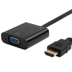 20cm HDMI 19 Pin Male to VGA Female Cable Adapter, HDMI Male to VGA Female