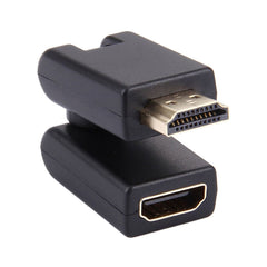 HDMI 19 Pin Male to Female 360 Degree SWIVEL Adaptor (Gold Plated)