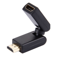 HDMI 19 Pin Male to Female 360 Degree SWIVEL Adaptor (Gold Plated)