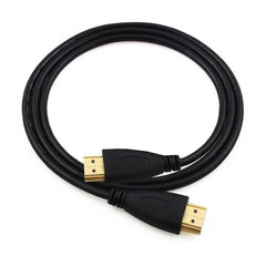 1.8m HDMI to HDMI 19Pin Cable, 1.4 Version, Support 3D, Ethernet, HD TV / Xbox 360 / PS3 etc (Gold Plated), Length: 1.8m