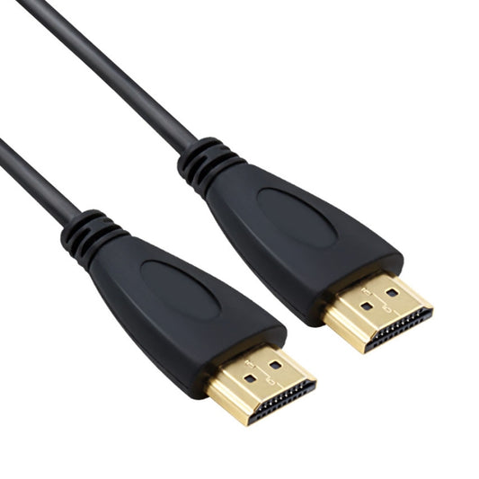 1.8m HDMI to HDMI 19Pin Cable, 1.4 Version, Support 3D, Ethernet, HD TV / Xbox 360 / PS3 etc (Gold Plated), Length: 1.8m