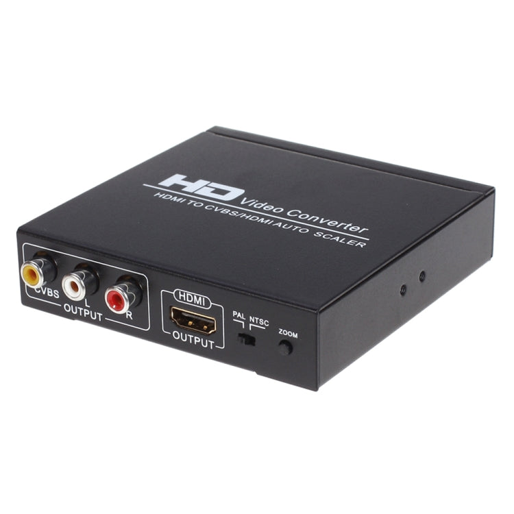 NK-10II HDMI to HDMI/CVBS /AV Scaler Box Video Converter, HDMI to HDMI/CVBS /AV