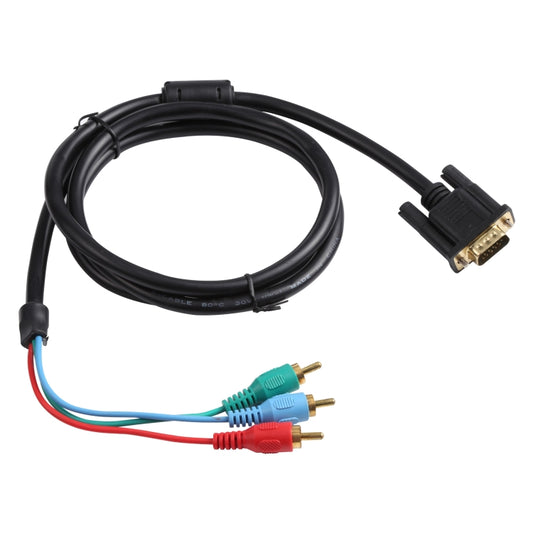 1.5m VGA to 3RCA RGB Cable, VGA to RGB