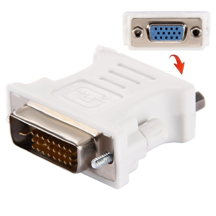 DVI 24+1 Pin Male to VGA 15Pin Female Adapter, DVI 24+1Pin Male to VGA Female