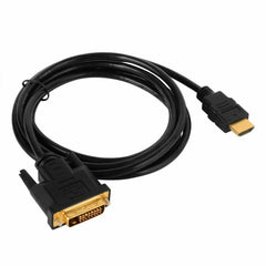 1.8m High Speed HDMI to DVI Cable, Compatible with PlayStation 3, Length: 1.8m