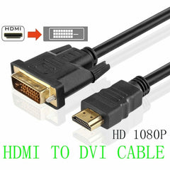 1.8m High Speed HDMI to DVI Cable, Compatible with PlayStation 3, Length: 1.8m