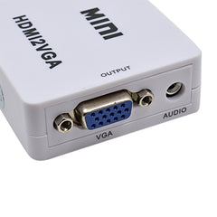 Mini HDMI to VGA Audio Converter, Mini HDMI to VGA