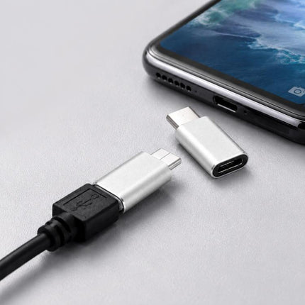 Aluminum Micro USB to USB 3.1 Type-C Converter Adapter