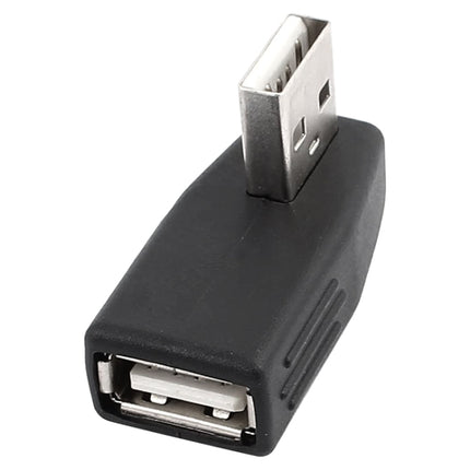 USB 2.0 AM to AF Adapter with 90 Degree Angle, Support OTG Function, 90 Degree Lelf Angled, 90 Degree Right Angled