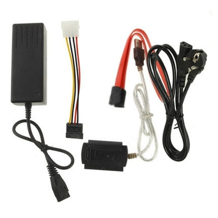 USB 2.0 to IDE & SATA Cable Cable Length: approx 55cm, USB 2.0 to IDE & SATA (EU Plug), USB 2.0 to IDE & SATA (UK Plug)