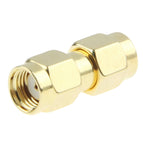 SMA Male to RP-SMA Male / Gold