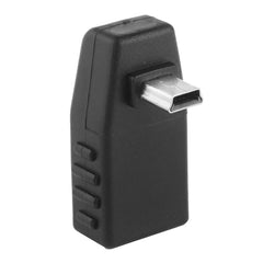 90 Degree Mini USB Male to USB 2.0 AF Adapter, 90 Degree Up Angled, 90 Degree Down Angled