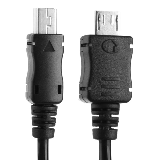 Micro USB Male to Mini 5-pin USB Coiled Cable / Spring Cable, Length: 20cm , Micro USB to Mini USB, Length: 75cm