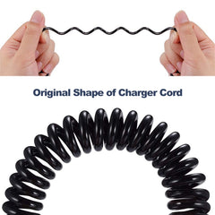 Micro USB Male to Mini 5-pin USB Coiled Cable / Spring Cable, Length: 20cm , Micro USB to Mini USB, Length: 75cm