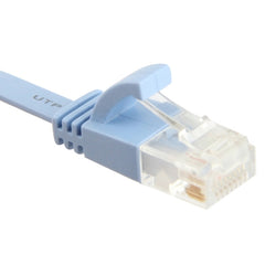 10m Ultra-thin Flat Ethernet Network LAN Cable, CAT6, Length: 10m (Baby Blue)