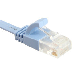 2m Ultra-thin Flat Ethernet Network LAN Cable, CAT6, Length: 2m (Baby Blue)