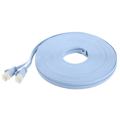 20m Ultra-thin Flat Ethernet Network LAN Cable, CAT6, Length: 20m (Baby Blue)