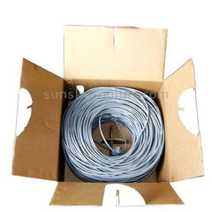 Lan Cable (CAT6E Data cable), Copper, Length: 305m, Diameter: 0.52mm, CAT6E Copper, Diameter: 0.52mm