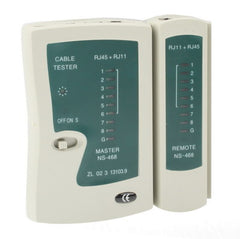 Network Cable Tester Rj45 Rj11 Rj12 Cat5 UTP LAN Networking Tool, RJ45/RJ11 Green