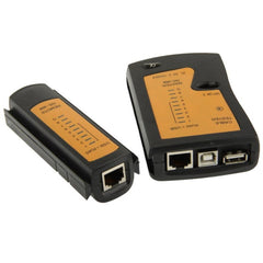 RJ45 and RJ11 Network Cable Tester, RJ45/RJ11 Black