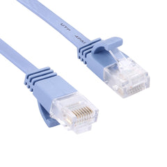 20m CAT6 Ultra-thin Flat Ethernet Network LAN Cable, 20m Blue