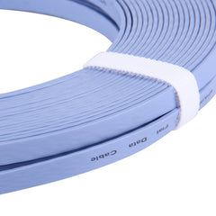 20m CAT6 Ultra-thin Flat Ethernet Network LAN Cable, 20m Blue