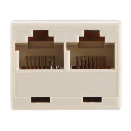 RJ45 1x2 Ethernet Connector Splitter, RJ45 Female to 2 Female