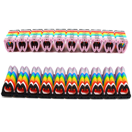 100PCS Label Mark RJ45 RJ11 RJ12 Color Cable