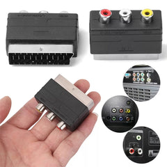 A/V to 20 Pin Male SCART Adapter, AV