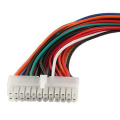 24 Pin Male to 24 Pin Female ATX Extension Cable, Length: 25cm, 24Pin Male to 24Pin Female, 25cm