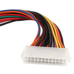 24 Pin Male to 24 Pin Female ATX Extension Cable, Length: 25cm, 24Pin Male to 24Pin Female, 25cm