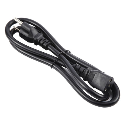 Universal US 3 Prong AC Power Cords for Desktop Computer Printer Monitor Plug, Length:1.5m