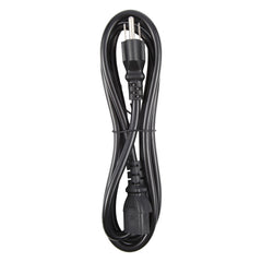 Universal US 3 Prong AC Power Cords for Desktop Computer Printer Monitor Plug, Length:1.5m