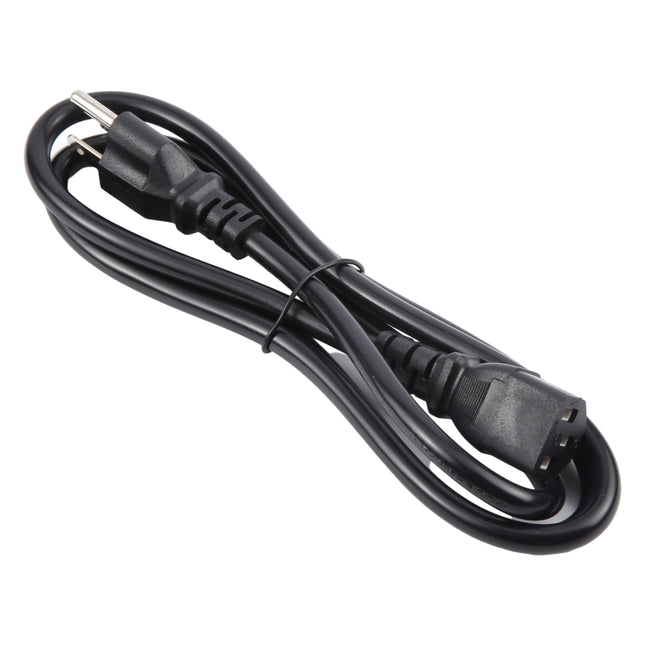 Universal US 3 Prong AC Power Cords for Desktop Computer Printer Monitor Plug, Length: 1.8m