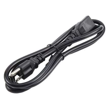 Universal US 3 Prong AC Power Cords for Desktop Computer Printer Monitor Plug, Length: 1.8m