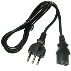 3 Prong AC Desktop PC Italy Standards Power Cord, Cable Length: 1.5m, Italy Plug, 1.2m, Italy Plug, 1.5m