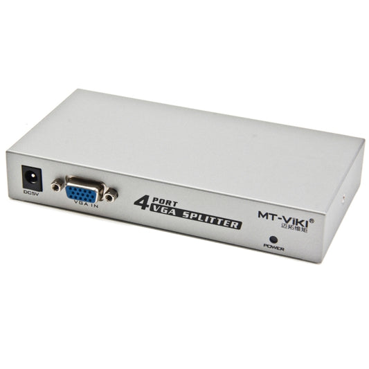 4 Port 150MHz VGA Splitter (1 VGA Input, 4 VGA Output), 4 Ports Splitter Silver