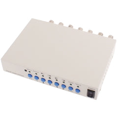 CCTV Color Quad Security Video 4 Channel Processor Divider(White), 4 Channel Processor